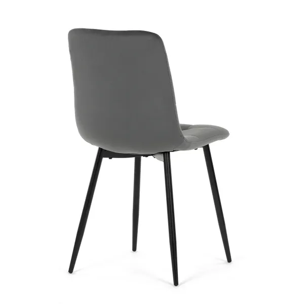 Súprava jedálenských stoličiek CT-281 GREY4, 4 ks