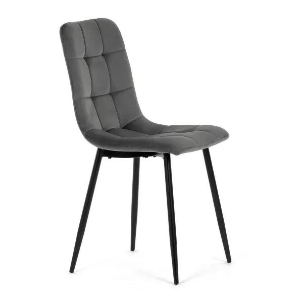 Súprava jedálenských stoličiek CT-281 GREY4, 4 ks