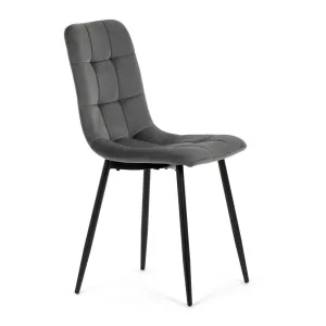 Súprava jedálenských stoličiek CT-281 GREY4, 4 ks