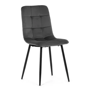 Súprava jedálenských stoličiek CT-281 GREY4, 4 ks