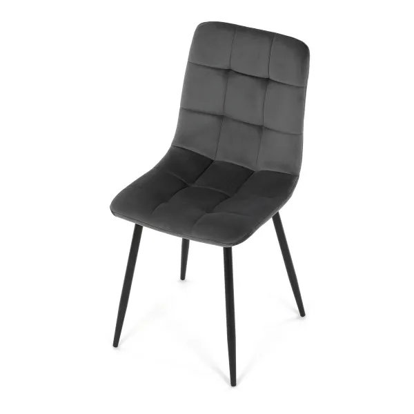 Súprava jedálenských stoličiek CT-281 GREY4, 4 ks