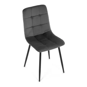 Súprava jedálenských stoličiek CT-281 GREY4, 4 ks