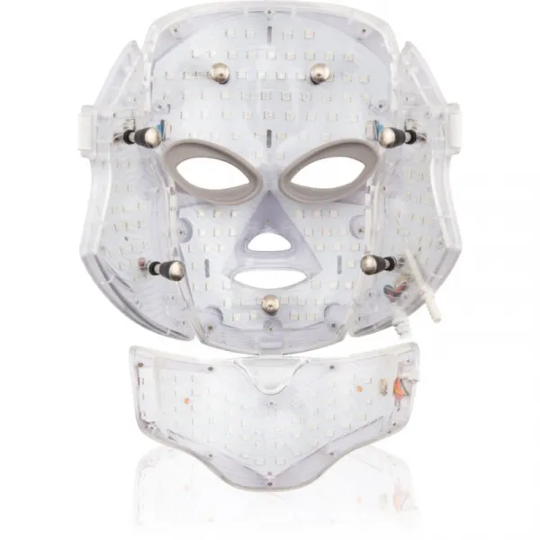 PALSAR7 LED Mask Face and Neck White ošetrujúca LED maska na tvár a krk 1 ks