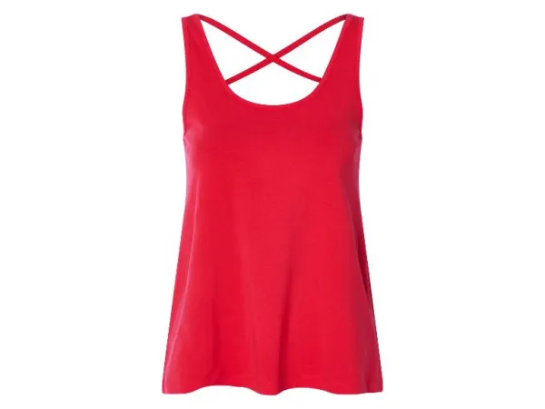 esmara® Dámsky top (červená, XS (32/34))