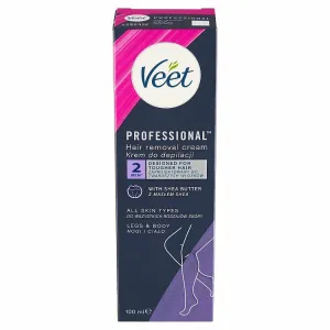 Veet Professional delipačný krém na nohy a telo 100 ml