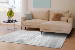 Koberec BLISS Z206AZ256 línie, svetlosivý / sivý
