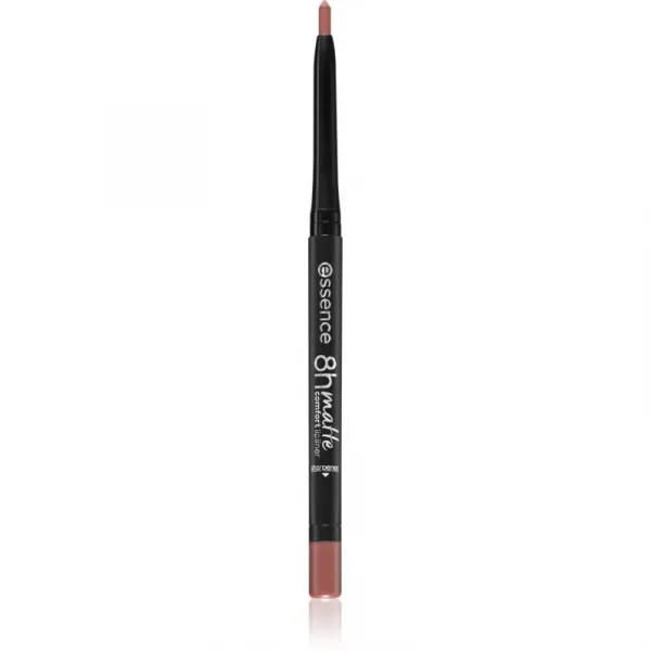 essence 8h Matte Comfort matná ceruzka na pery so strúhatkom odtieň 03 Soft Beige 0,3 g