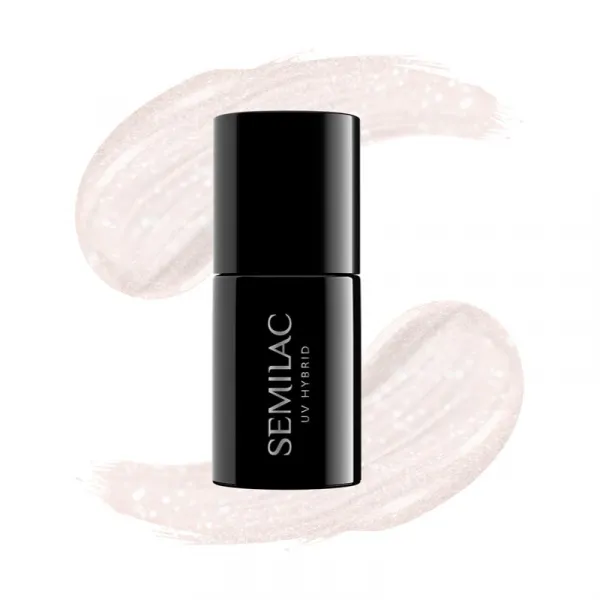 Semilac UV Hybrid Wedding Pearls gélový lak na nechty odtieň 236 Peach Pearl 7 ml