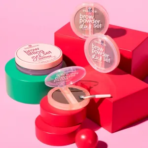 essence Brow Lifting Gel Set fixačný gél na obočie s kefkou 12 g