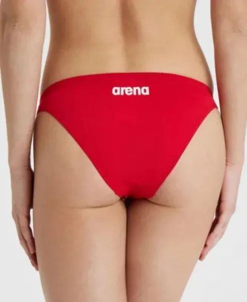 Arena solid bottom red/white 32