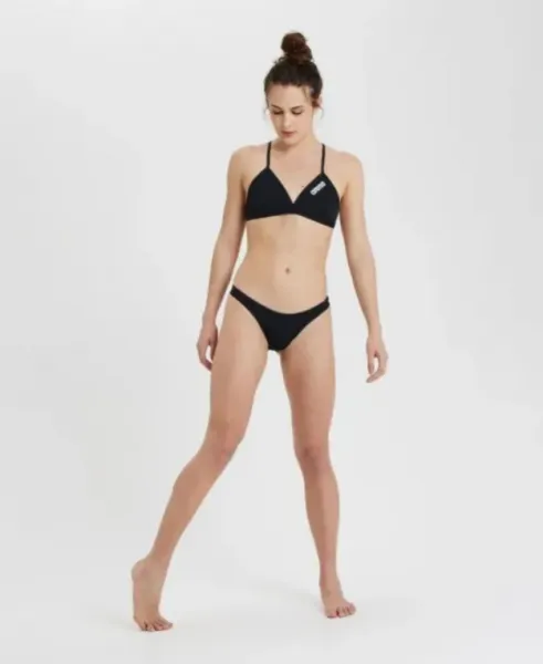 Spodný diel plaviek arena solid bottom black/white 34
