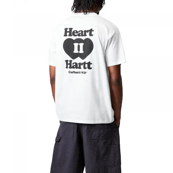 Carhartt WIP Heart II Hartt T-Shirt "White" (I035203-02XX)