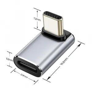Tech-Protect Ultraboost AA02 adaptér USB-C, šedý