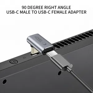 Tech-Protect Ultraboost AA02 adaptér USB-C, šedý