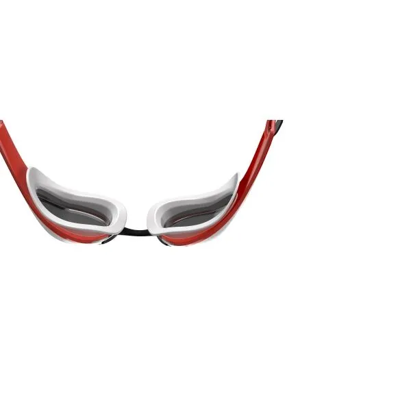 Plavecké okuliare speedo fastskin pure focus mirror bielo/oranžová