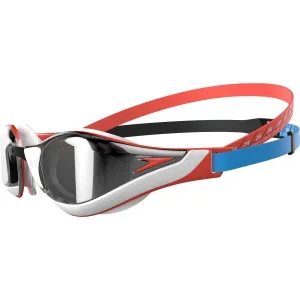 Plavecké okuliare speedo fastskin pure focus mirror bielo/oranžová