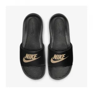 Pánske šlapky (plážová obuv) NIKE Victory One black metallic gold black