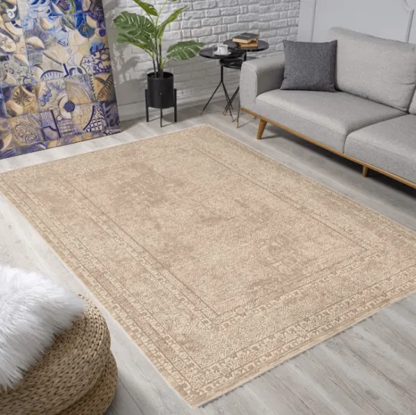 Koberec Monaco JD76b boho krémový