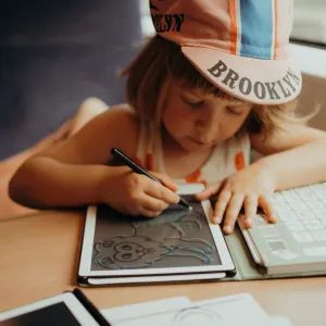 Kidywolf - Kresliaci tablet Kidydraw mini - dinosaury