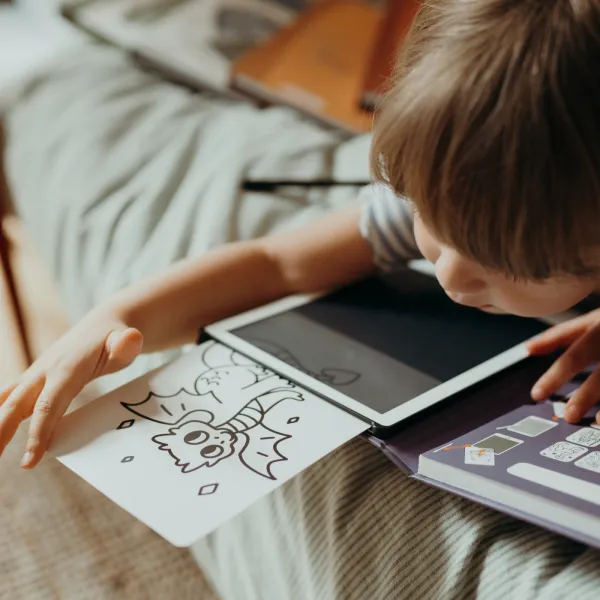Kidywolf - Kresliaci tablet Kidydraw mini - dinosaury