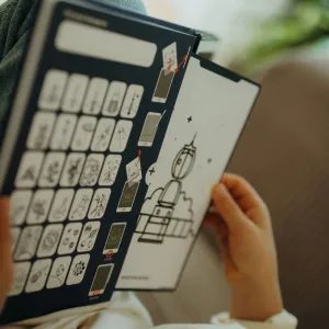 Kidywolf - Kresliaci tablet Kidydraw mini - galaxia