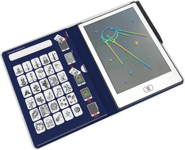 Kidywolf - Kresliaci tablet Kidydraw mini - galaxia