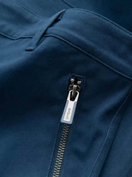 Trendy jogger kapsáčové nohavice pre pánov tmavomodré