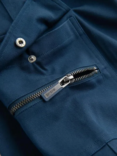 Trendy jogger kapsáčové nohavice pre pánov tmavomodré
