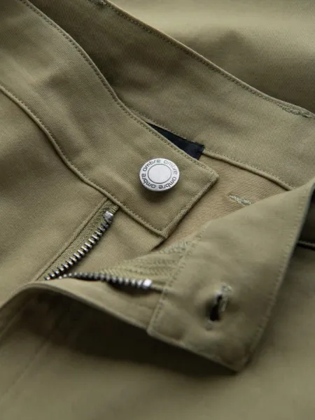 Trendy jogger kapsáčové nohavice pre pánov olivové