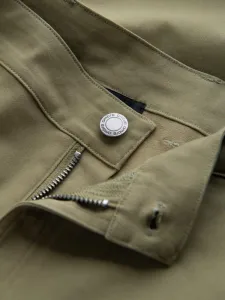 Trendy jogger kapsáčové nohavice pre pánov olivové