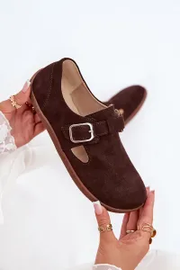 Semišové Poltopánky Barefoot Dámske S Prackou Patches Zazoo