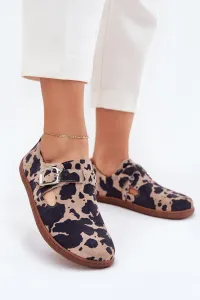 Semišové Polobotky Barefoot Dámske S Prackou Patches Zazoo