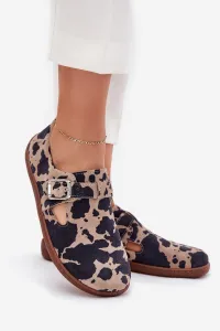 Semišové Polobotky Barefoot Dámske S Prackou Patches Zazoo