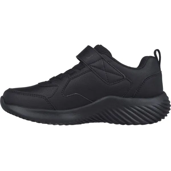 Skechers BOUNDER - POWER STUDY Detská voľnočasová obuv, čierna, veľkosť