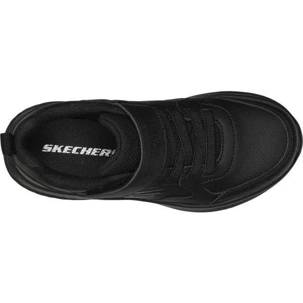 Skechers BOUNDER - POWER STUDY Detská voľnočasová obuv, čierna, veľkosť