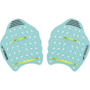Speedo POWER PLUS PADDLE Univerzálne plavecké packy, tyrkysová, veľkosť