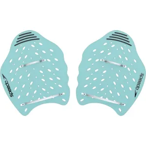 Speedo POWER PLUS PADDLE Univerzálne plavecké packy, tyrkysová, veľkosť