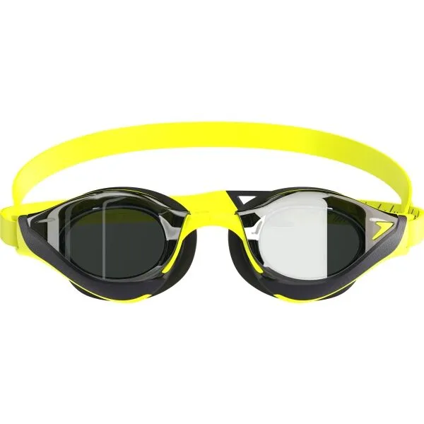 Plavecké okuliare speedo fastskin pure focus mirror žlto/čierna