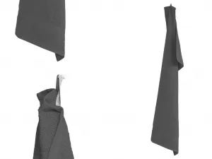 Uterák CLARYSSE ELEGANCE 60x110 cm sivý, 100% bavlna