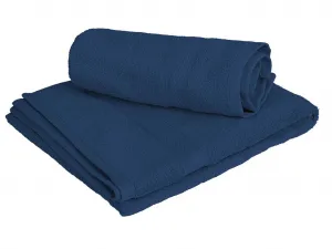 Uterák CLARYSSE ELEGANCE 60x110 cm tmavomodrý, 100% bavlna