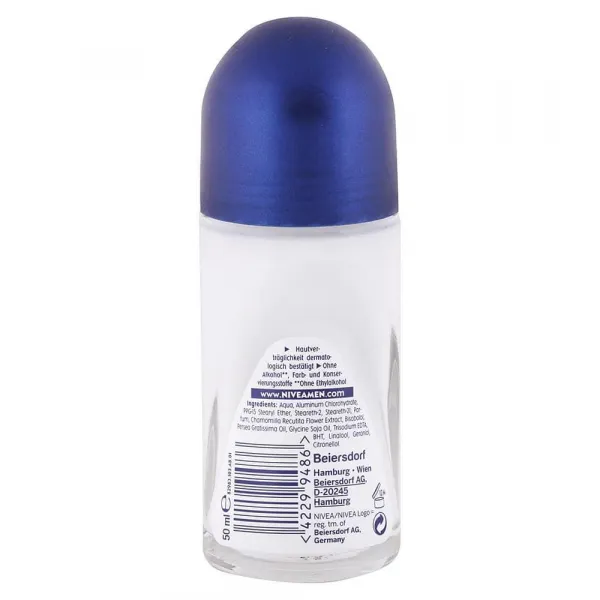 Nivea Men guľôčkový antiperspirant pre mužov Sensitive Protect 50 ml