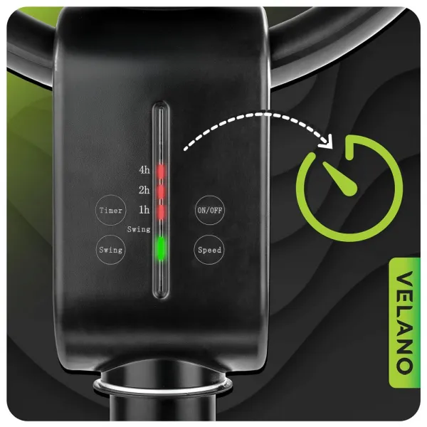 Stojanový ventilátor Velano VELWEP0014 s diaľkovým ovládaním