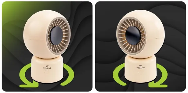 Stolový ventilátor USB Velano VELWEBS0010