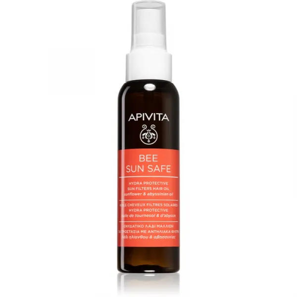 Apivita Bee Sun Safe Hair Oil hydratačný olej pre vlasy namáhané slnkom 100 ml