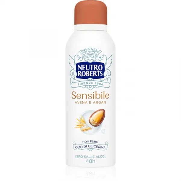 Neutro Roberts Avena e Argan dezodorant v spreji so 48hodinovým účinkom 50 ml