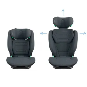 MAXI-COSI Autosedačka RodiFix Pro 2 i-Size (100 do 150 cm) Authentic Graphite