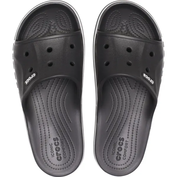 Šlapky (plážová obuv) CROCS Bayaband Slide U black white
