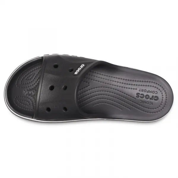 Šlapky (plážová obuv) CROCS Bayaband Slide U black white