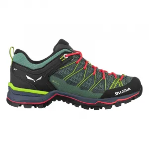 Dámska nízka turistická obuv SALEWA Mountain Trainer Lite GTX W feld green flue coral