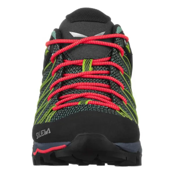 Dámska nízka turistická obuv SALEWA Mountain Trainer Lite GTX W feld green flue coral